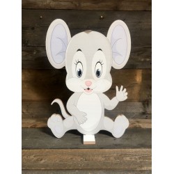 MOUSE - MEDIUM BLUE 46CM