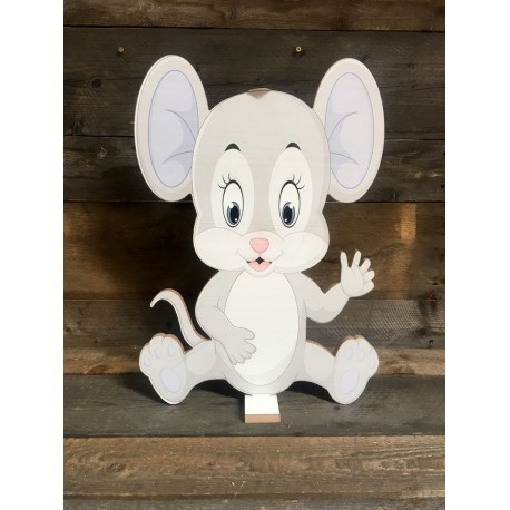 MOUSE - MEDIUM BLUE 46CM