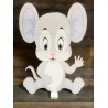 MOUSE - LARGE BLUE 54CM