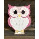 OWL - LARGE PINK 44CM