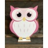 OWL - LARGE PINK 44CM