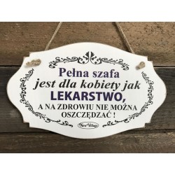 TABLICZKA DREWNIANA