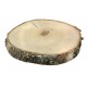 WOODEN SLICE 25-30CM THICKNESS 4CM