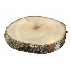 WOODEN SLICE 25-30CM THICKNESS 4CM