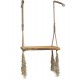 WOODEN SWING 95CM H: 250 cm 