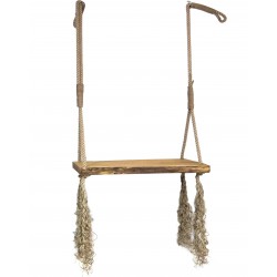 WOODEN SWING 95CM H: 250 cm 