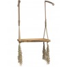 WOODEN SWING 95CM H: 250 cm 