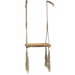 HUŚTAWKA Z DREWNA 60CM WYS. 250 cm 