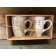 SET 2 MUGS CAFE 330ML