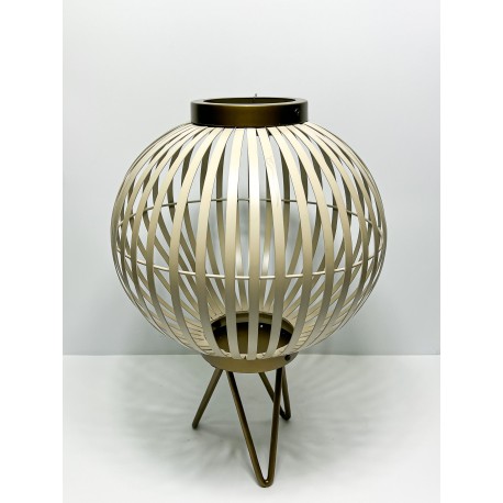 CANDLE HOLDER METAL 33x33x45