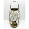 CANDLE HOLDER METAL 19x19x35