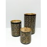 SET 3 PCS CANDLE HOLDER METAL 9x9x10,10x10x14,12x12x20