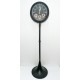CLOCK WITH MOVING GEARS ON BATTERY 35x35x140