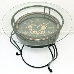 CLOCK WITH MOVING GEARS ON BATTERY 68x68x70