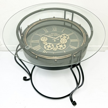 CLOCK WITH MOVING GEARS ON BATTERY 68x68x70