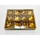 Glass ornament 3x3x3