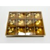 Glass ornament 3x3x3 price for box