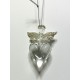 Glass ornament 9cm
