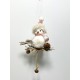 Fabric ornament 7x4x20
