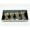 Glass ornament 8,2x4x19,2 a4