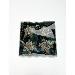Glass ornament 16,3x2x16,3 a4