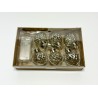 Glass ornament 12,2x4,5x19,2 LED