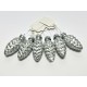 Glass ornament 2,5x5,7x2,5