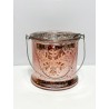 Glass candle holder 12,5x12,5x12