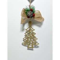 Artificial ornament 13 cm