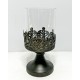 Metal candle holder 10x10x22
