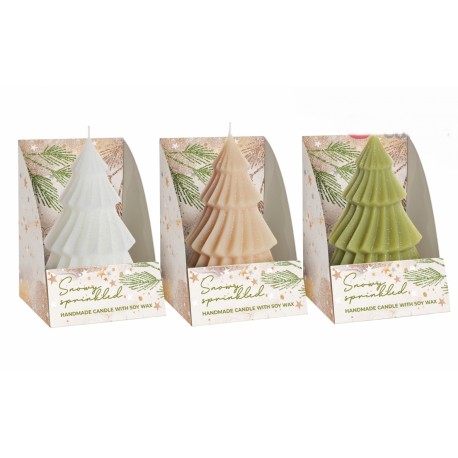 FIGURKA 110MM SNOWY SPRINKLED TREE BOX