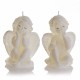 FIGURKA CHRISTMAS ANGEL 90MM ECRU