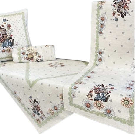OBRUS 140X220 Chenille ZAJAC 1240